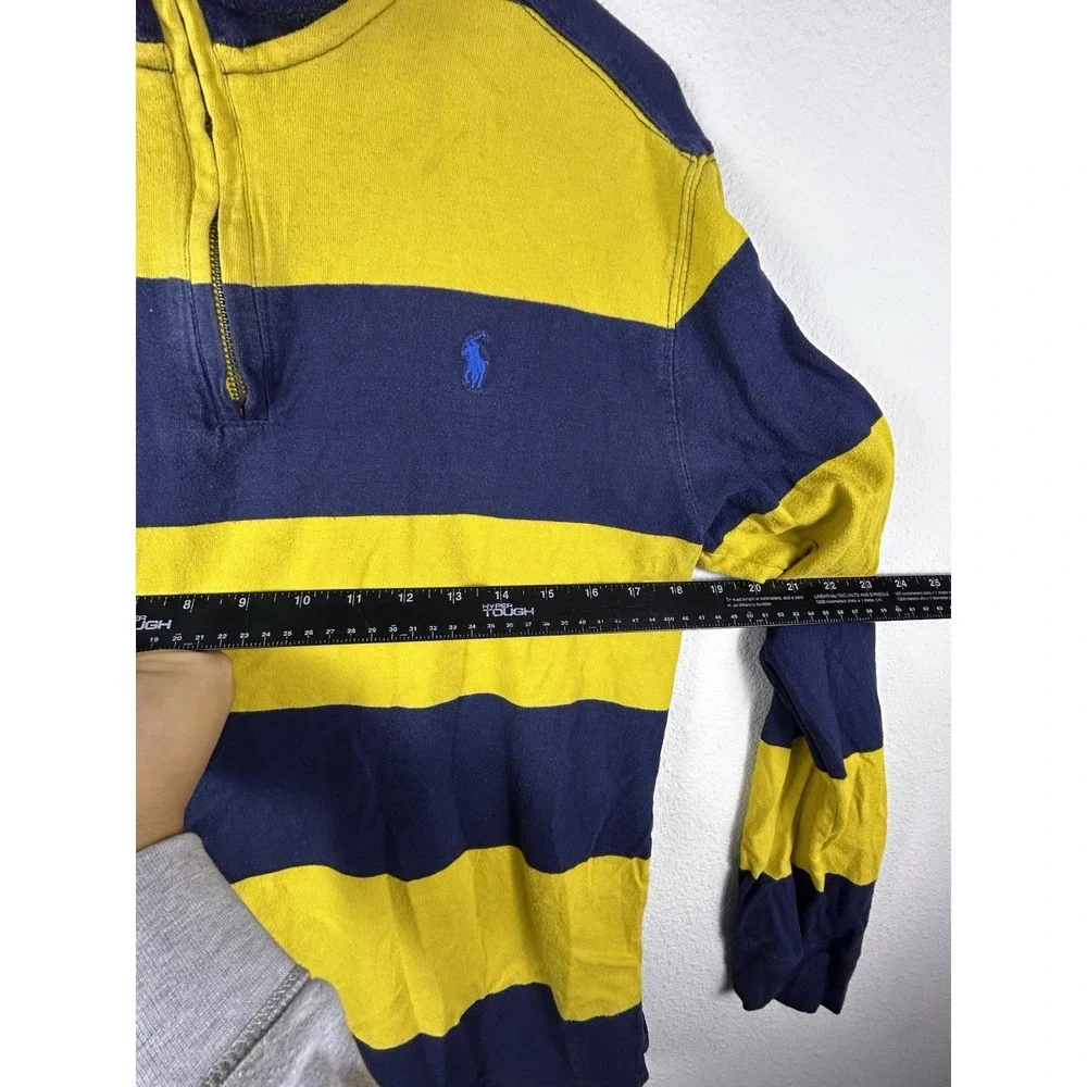 Polo Ralph Lauren Quarter Zip Striped Long Sleeve